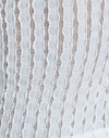 Crinkle Weiß