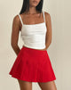 Bild von Casini Minirock in Soft Tailoring Rot