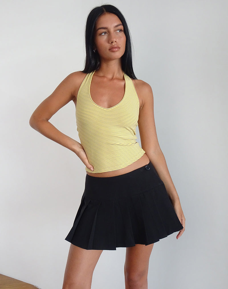 Bild von Casini Minirock in Soft Tailoring Schwarz
