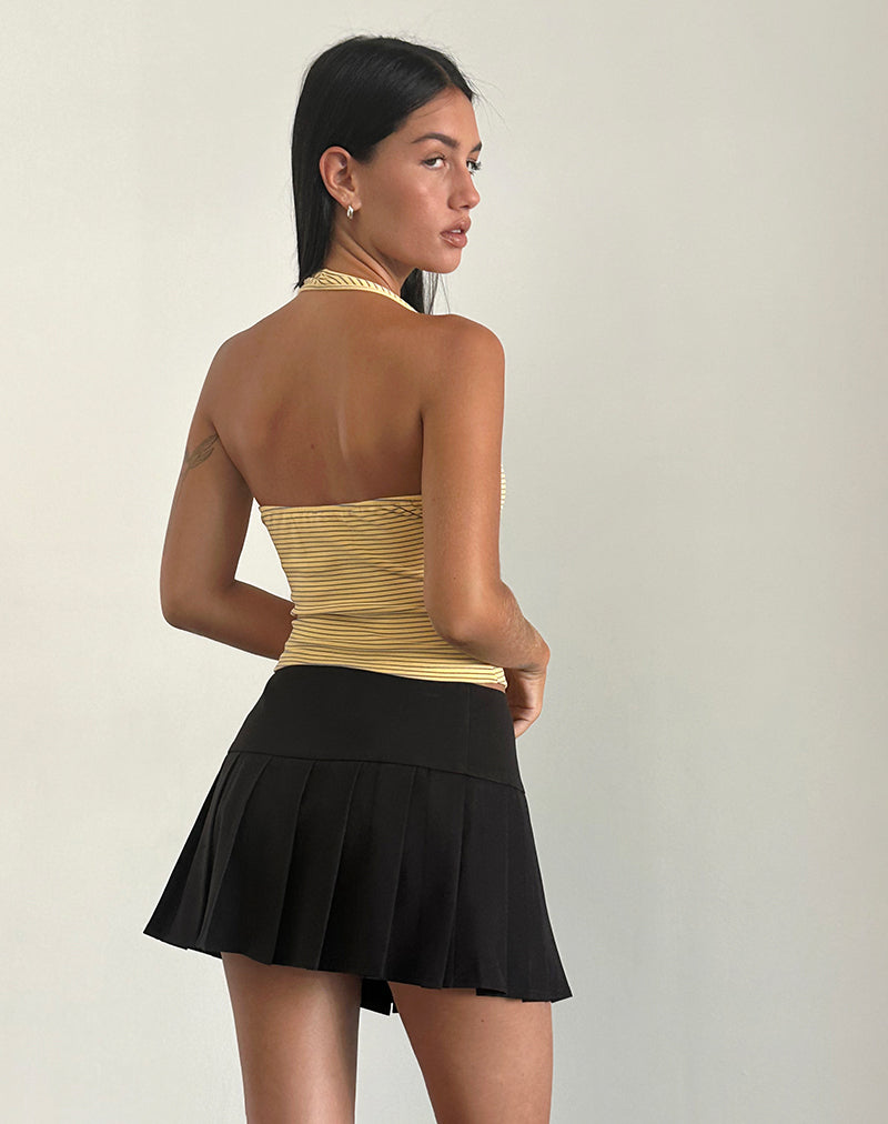 Bild von Casini Minirock in Soft Tailoring Schwarz