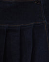 Blau gewaschener Denim
