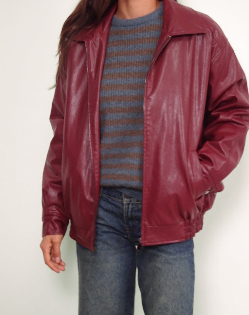 Image der Cavita Jacke in Burgunderrot