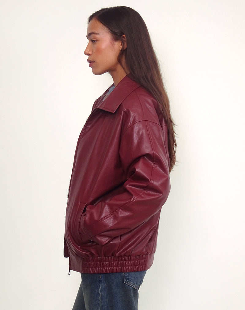 Image der Cavita Jacke in Burgunderrot