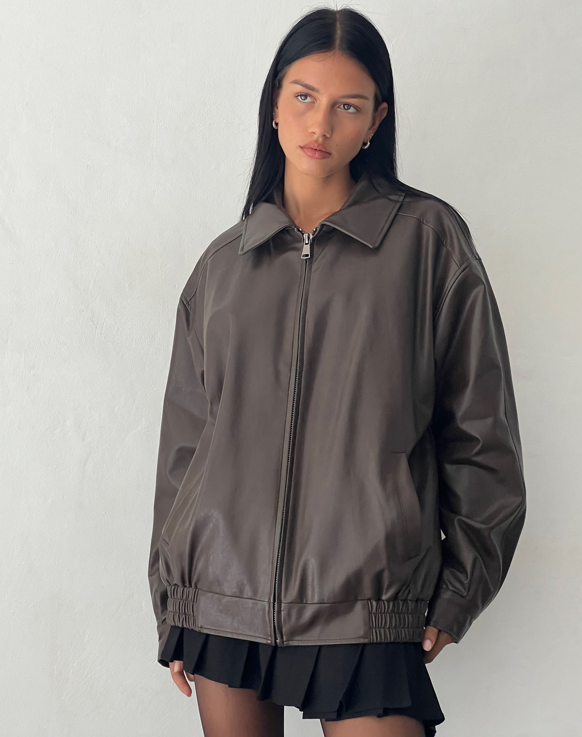 Image von Cavita Jacke in Pu Bitter Chocolate