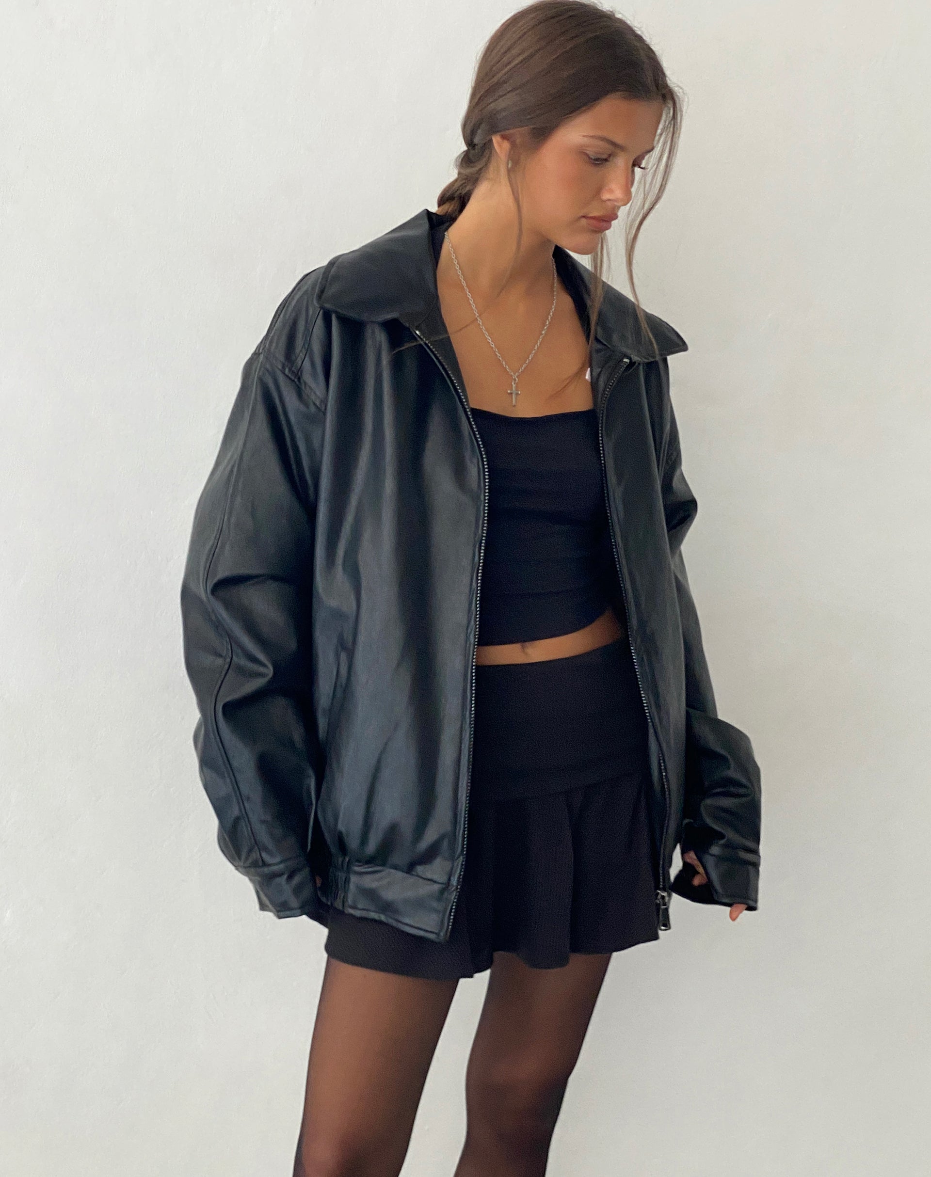 Bild von Cavita Jacke in Pu Schwarz