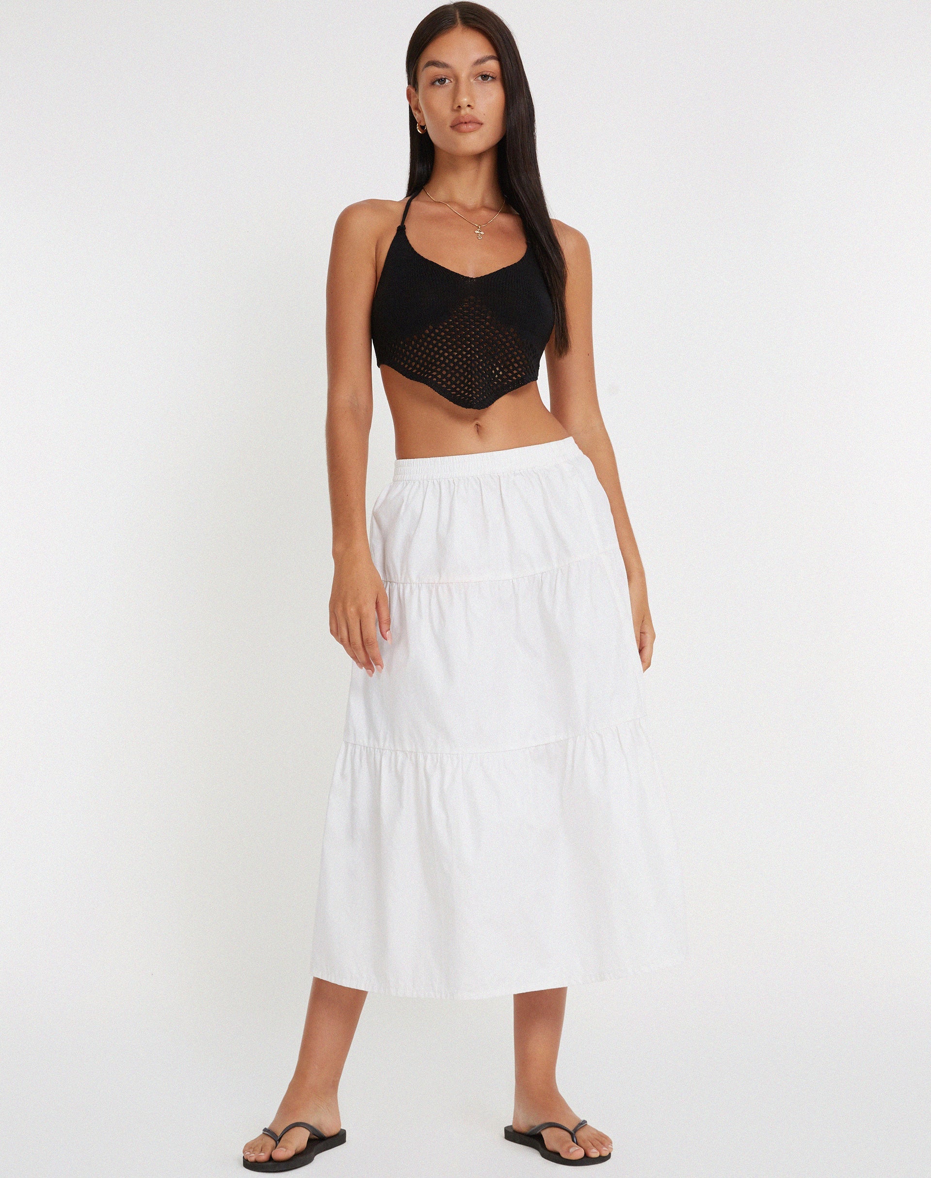 Bild von Cenova Crop Top in Schwarz