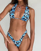 Bild von Farida Bikini-Unterteil in Pastellblau Floral