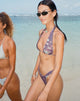 Abbildung des Cerry Bikini-Oberteils in Botanical Animal Brown