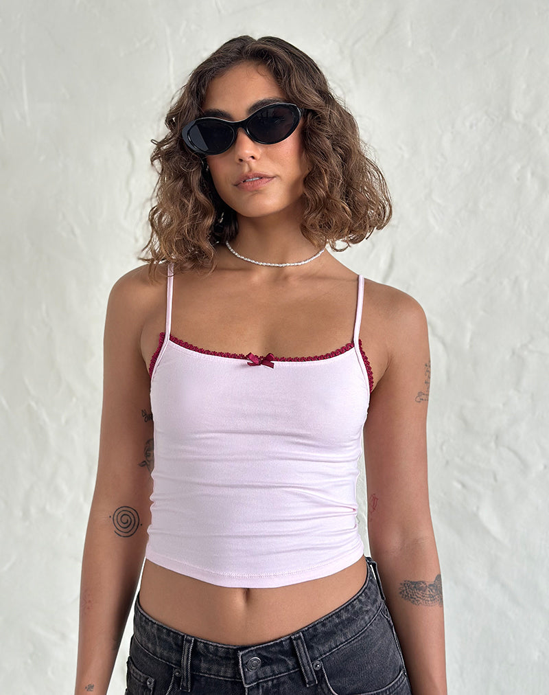Chapini Ovale Sonnenbrille in Schwarz