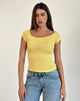 Bild von Charya Off Shoulder Top in Lemonade