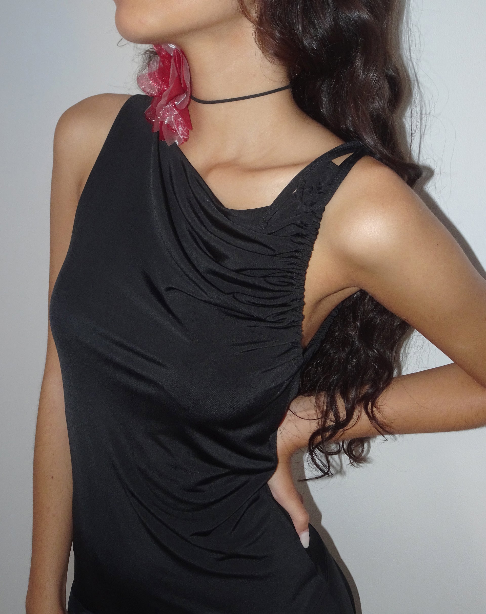 Bild von Chaya Slinky Minikleid in Schwarz