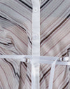 Diagonalstreifen Tonal Grau