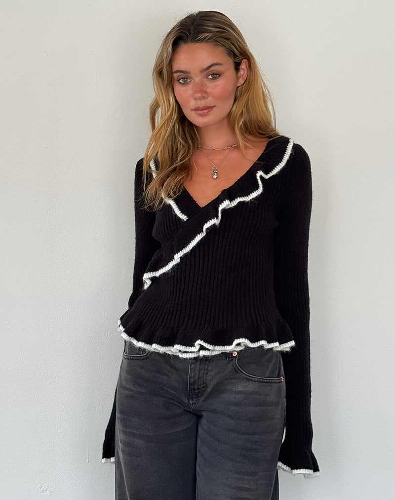 Image von Christella Top in Schwarz