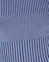 Zweifarbig Blau