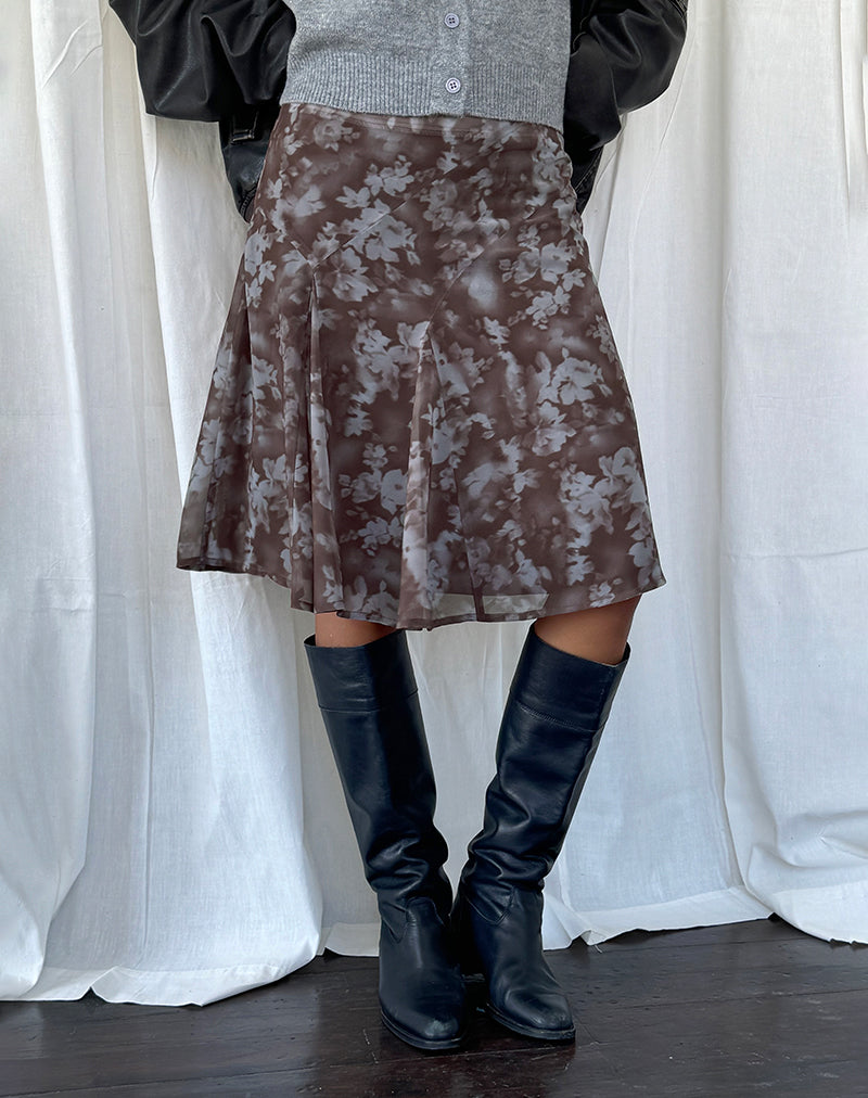Clarita Midirock in Botanical Shadow Braun