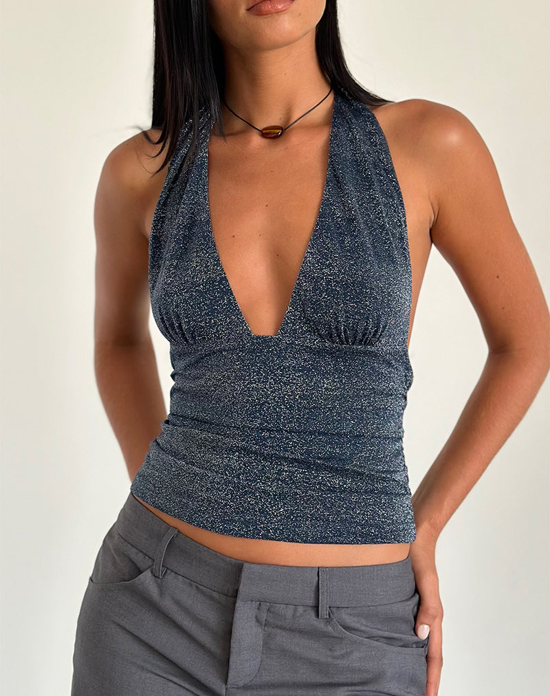 Bild von Cosimo Halter Top in Midnight Shimmer