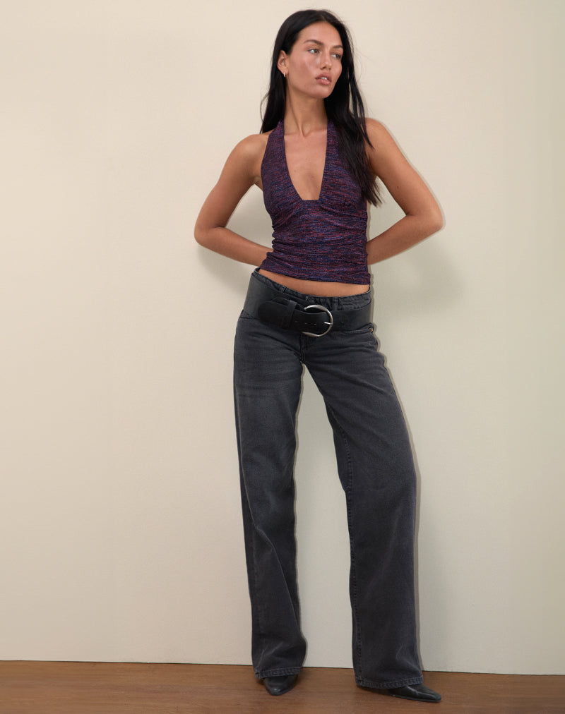 Cosimo Neckholder-Top in Multicolour