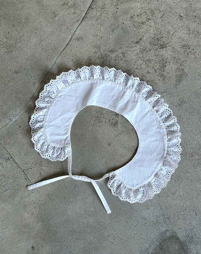 Image von Bossa Kragen Top in Weiß