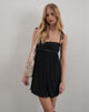 Bild von Damiera Minikleid in Schwarz