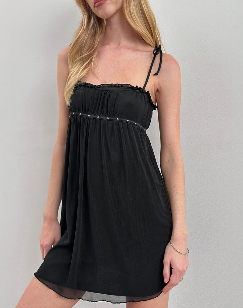 Bild von Damiera Minikleid in Schwarz