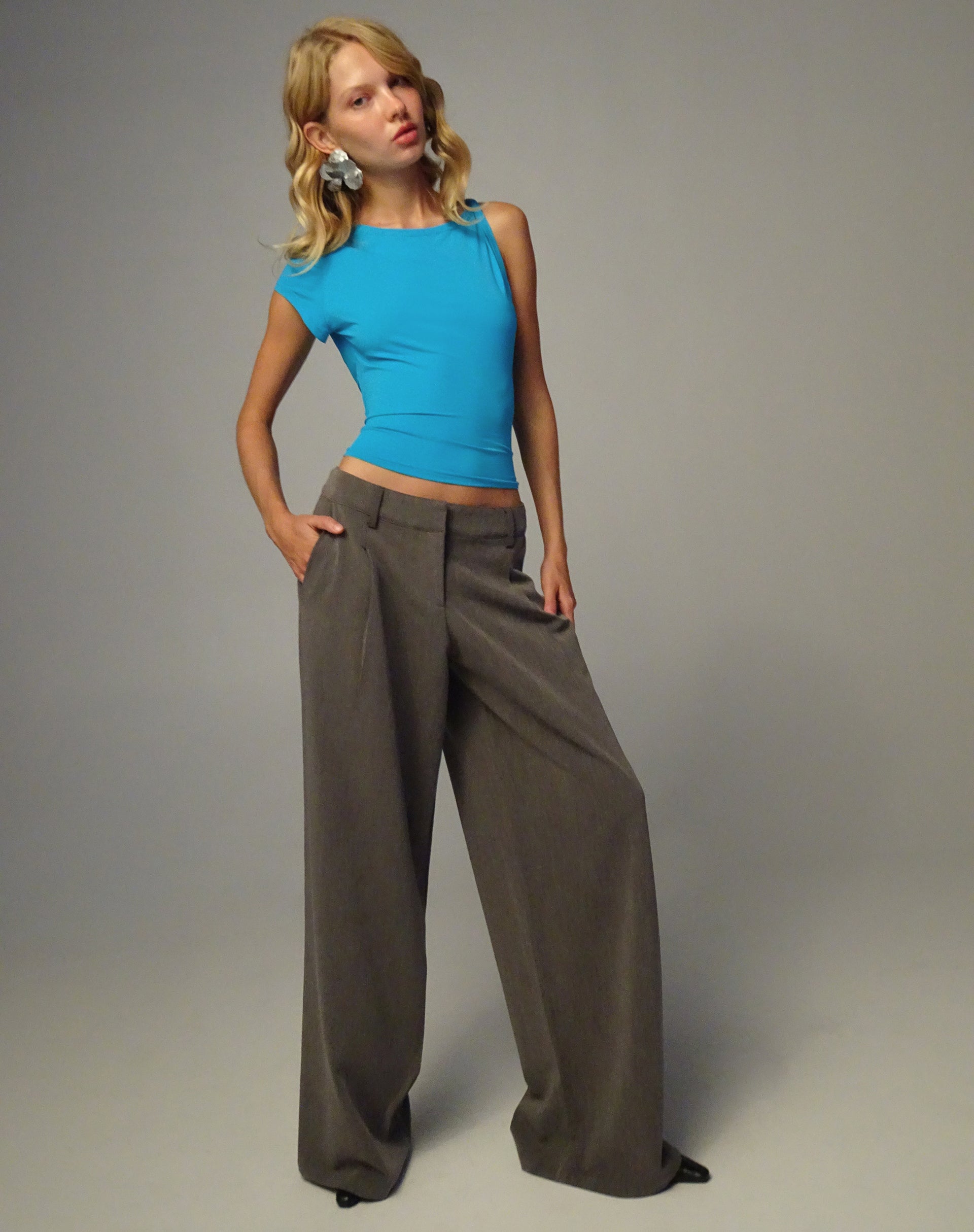 Bild von Dannas Asymmetrisches Top in Aqua Blau