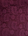 Paisley Spitze Burgund