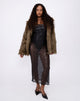Image of Darish Maxikleid aus Pailletten-Netz Schwarz