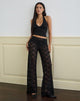 Image of Dasom Hose aus floraler Spitze Schwarz