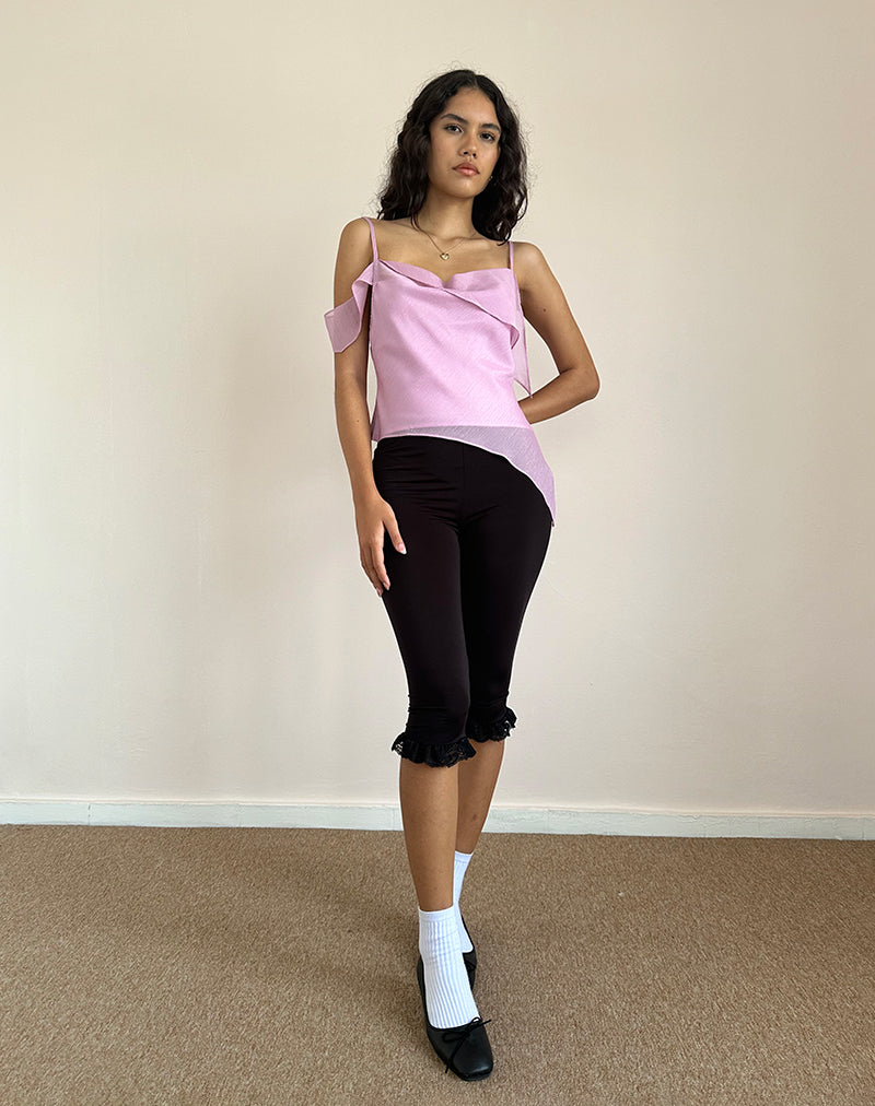 Bild von Davila Chiffon-Top in Rosa Schimmer
