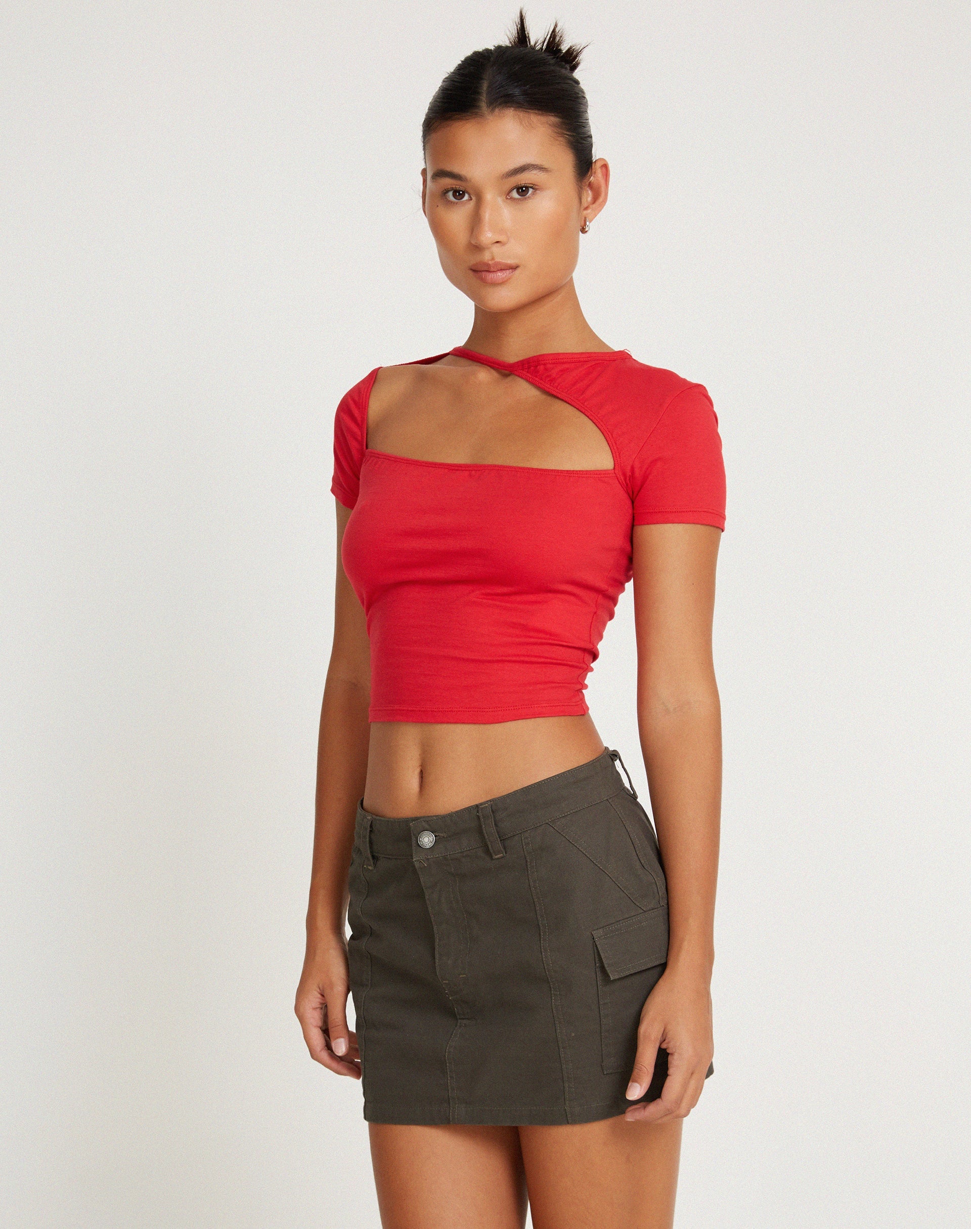 Bild von Desiree Top in Racing Red