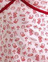  Girlie Print mit rotem Einband