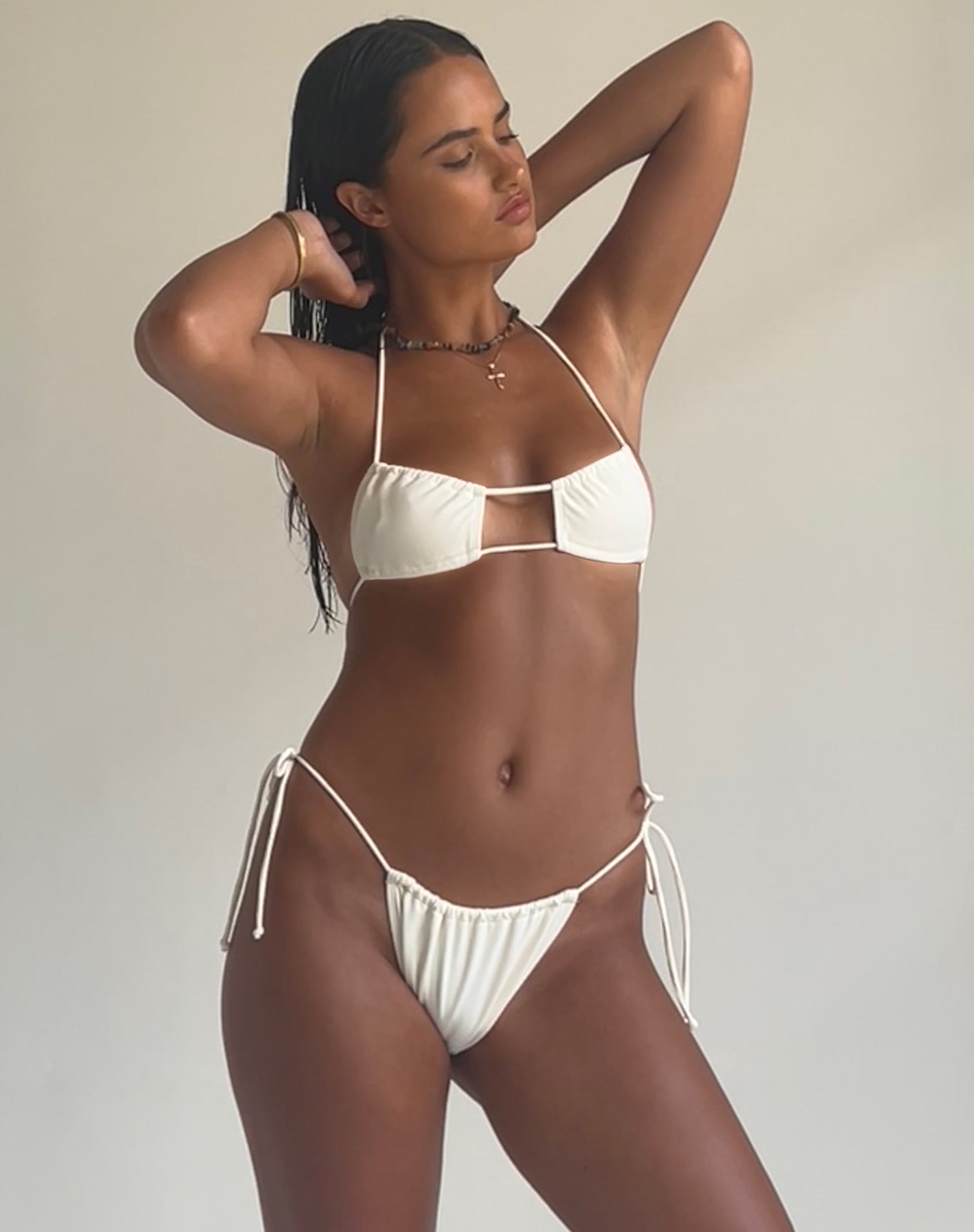 Bild von Leyna Bikiniunterteil in Creme