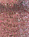 Paillettennetz Rose Gold