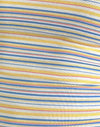 Blau gestreift