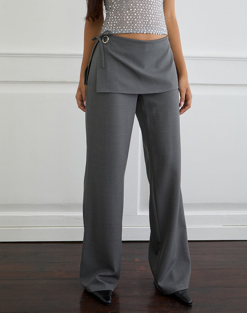 Image of Elka Wickelhose in Tailoring Charcoal