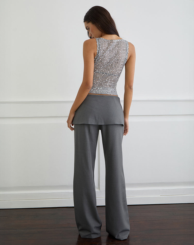 Image of Elka Wickelhose in Tailoring Charcoal