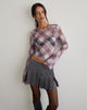Bild von Eireen Top in Country Check Multi