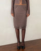 Bild von Eldonia Midirock in Basic Polka Braun