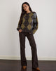 Image of Falita Hose in Tailoring Dunkelbraun