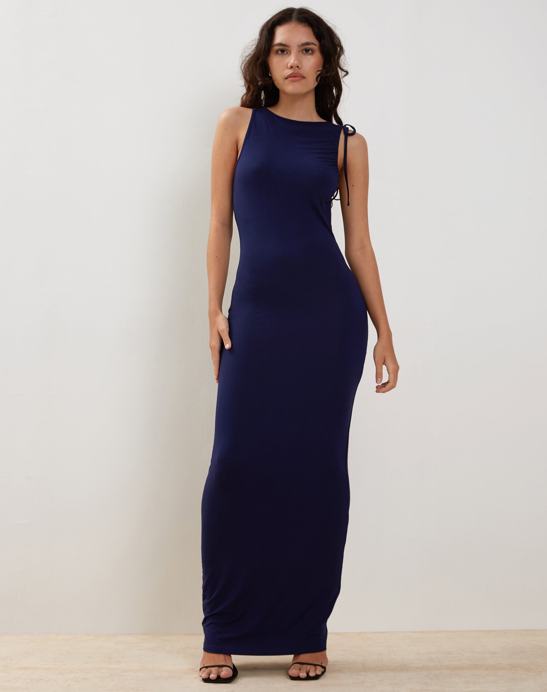 Image of Elinor Maxikleid in glitzerndem Mitternachtsblau