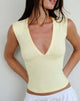 Bild von Emberly Plunge Top in Zitrone