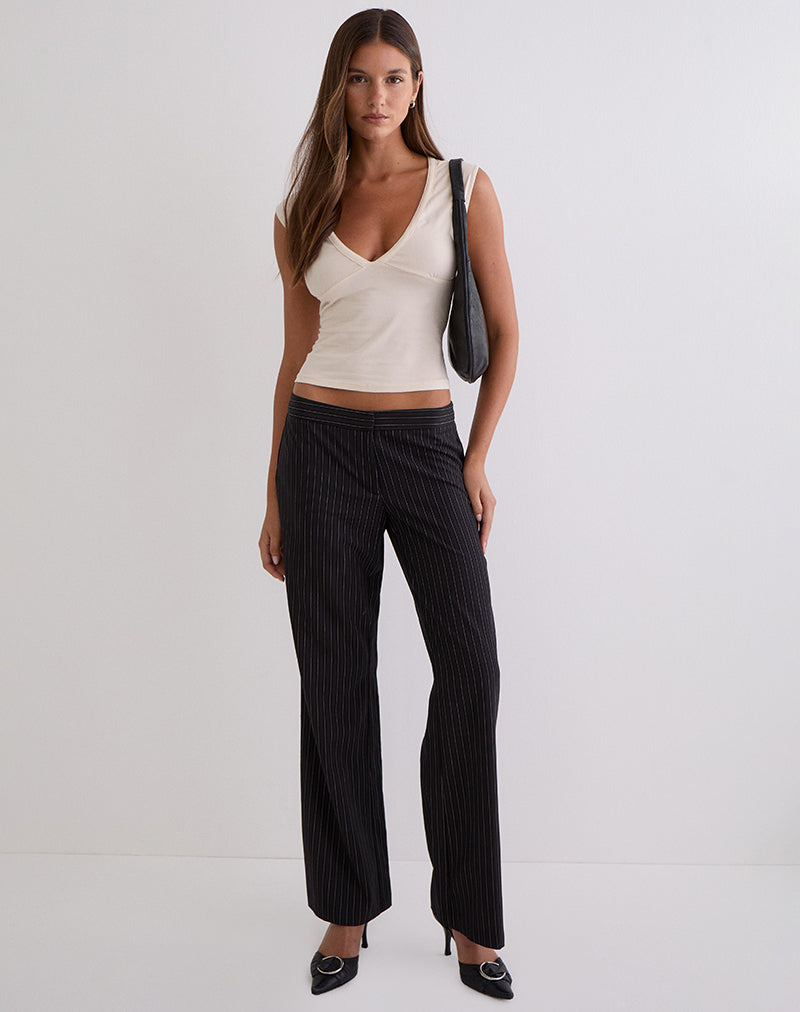 Bild von Emberly Plunge Top in Tofu