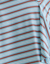 Diagonalstreifen Hellblau