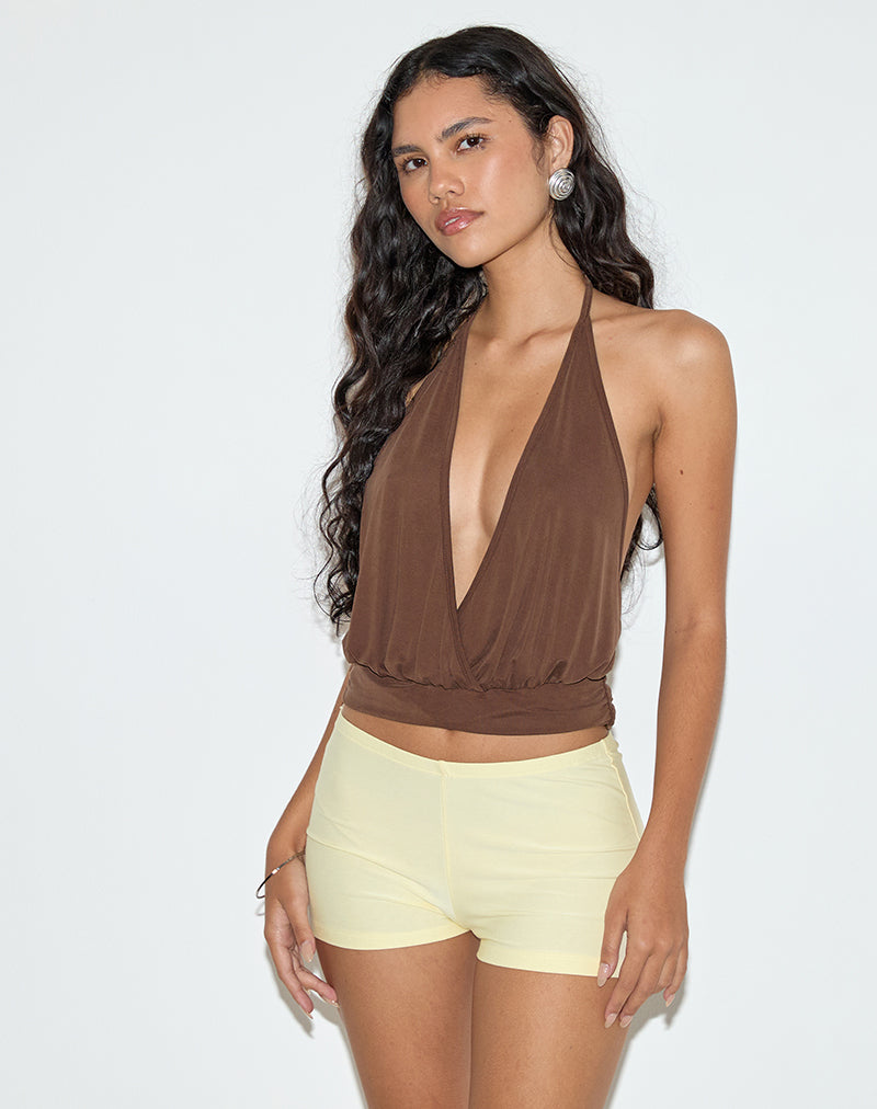 Eunia Shorts in Zitrone