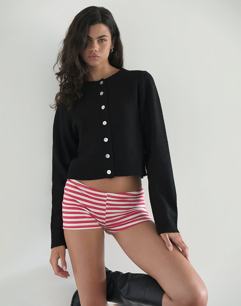 Bild von Eunia Shorts in Rot und Weiß gestreift