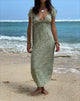 Image of Eviaso Midikleid in Ditsy Mix Floral Grün