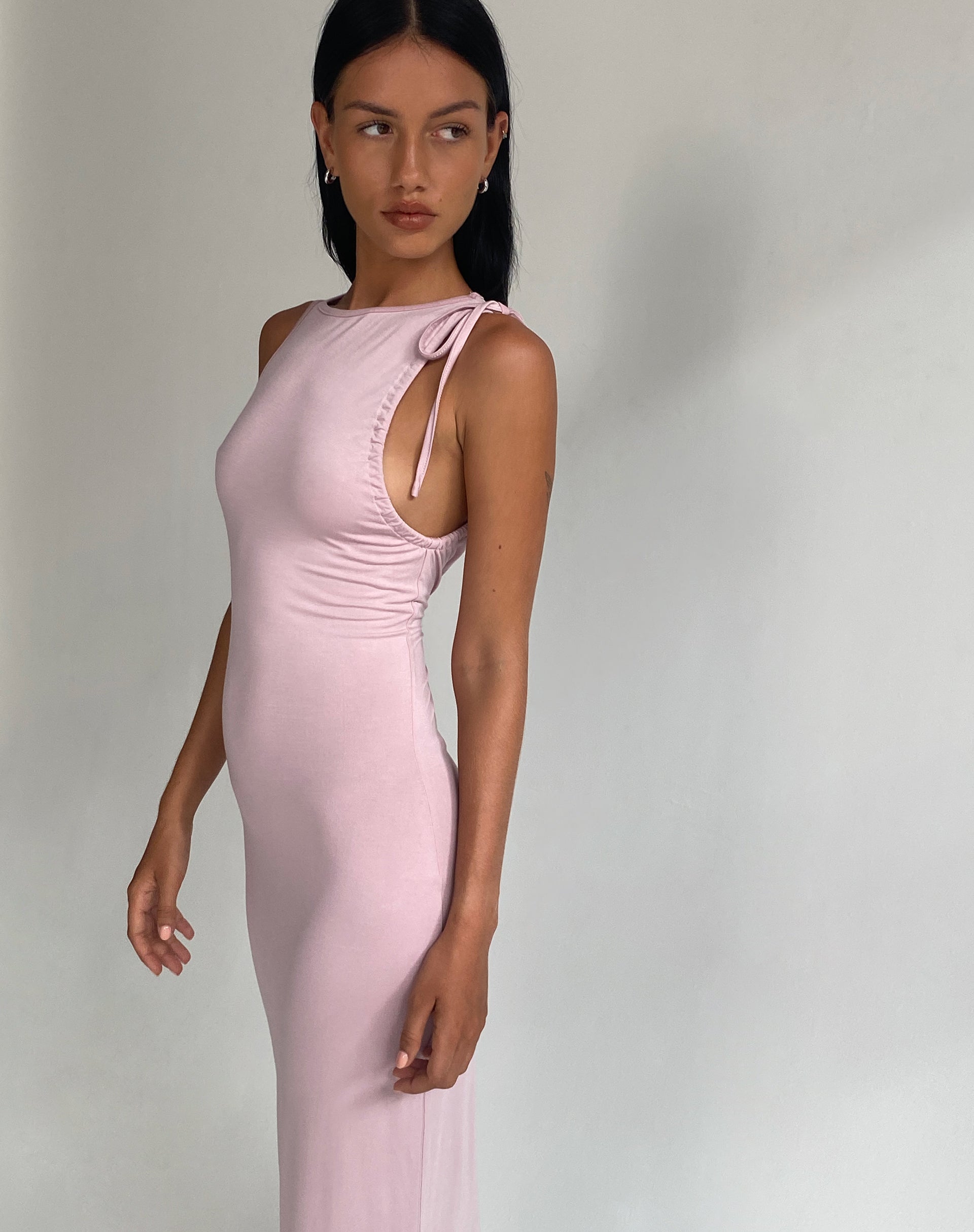 Abbildung: Elinor Maxikleid in Babyrosa (Slinky)