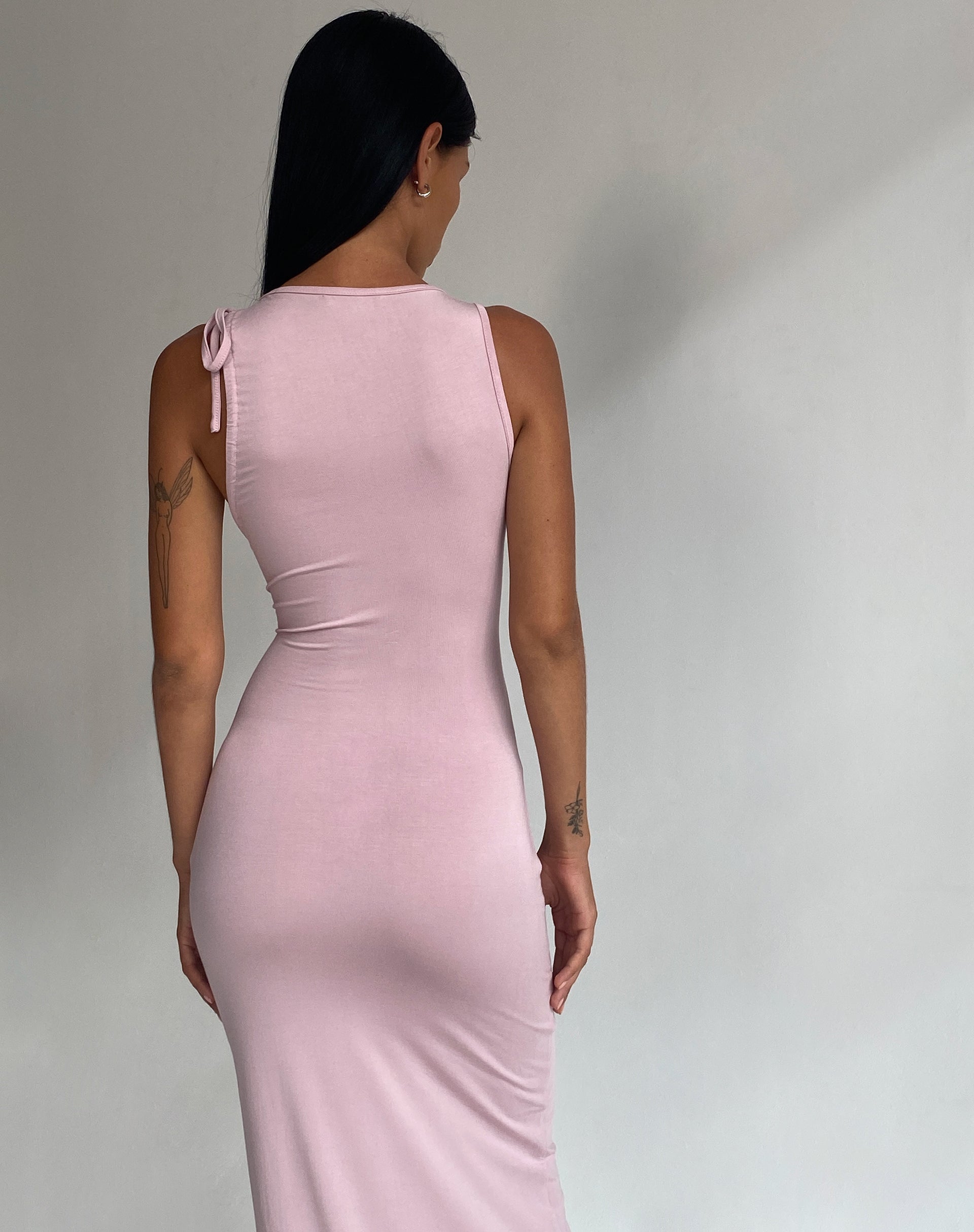 Abbildung: Elinor Maxikleid in Babyrosa (Slinky)