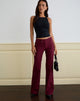 Bild der Falita Hose in Tailoring Burgundy