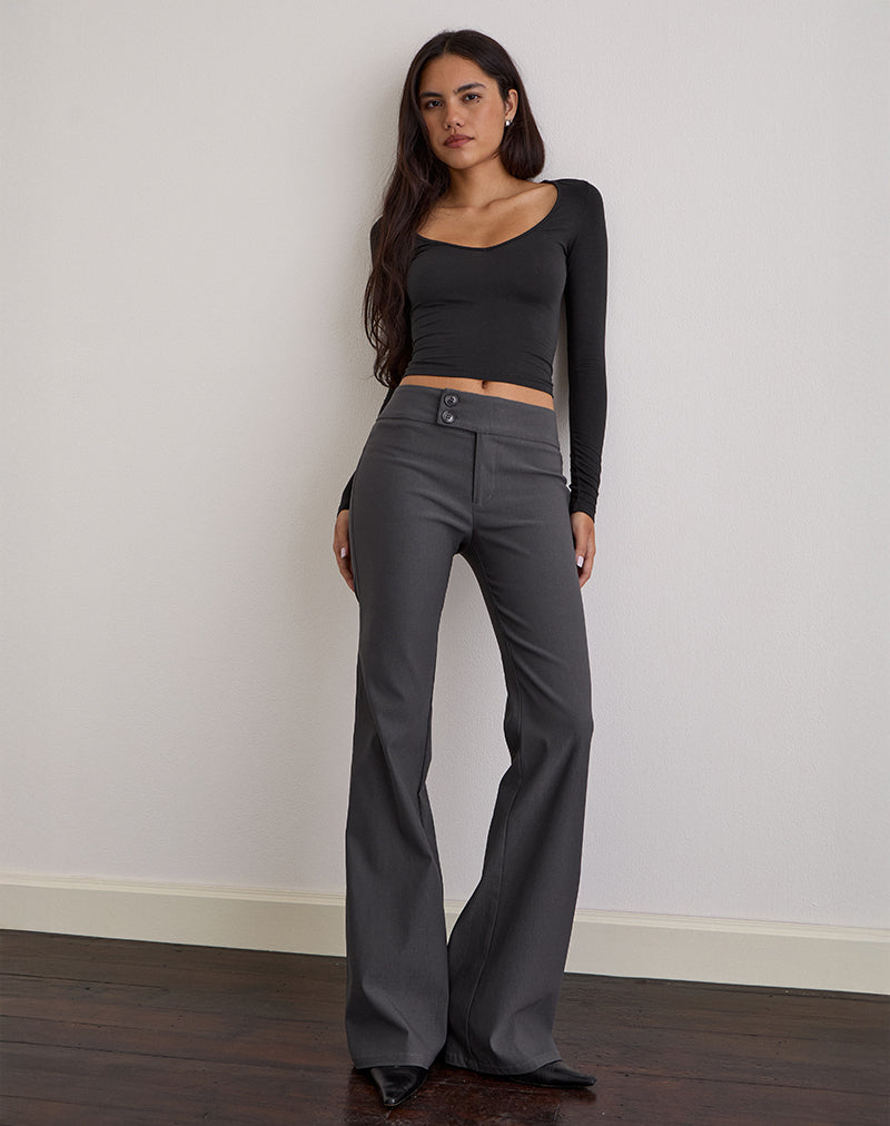 Falita Hose in Tailoring Charcoal